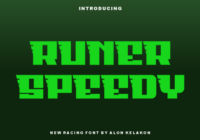Runer Speedy Font - Featured Image