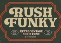 Rush Funky Font - Featured Image