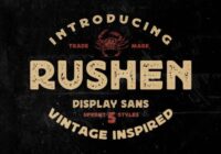 Rushen Font - Featured Image