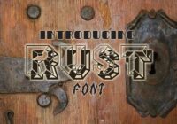 Rust Font - Featured Image