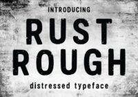 Rust Rough Font - Featured Image