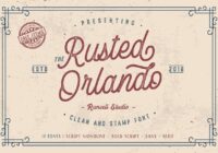 Rusted Orlando Font - Featured Image