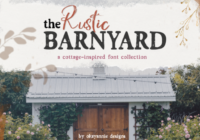 Rustic Barnyard Font - Featured Image