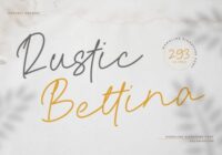 Rustic Bettina Font - Featured Image