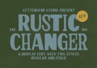 Rustic Changer Font - Featured Image