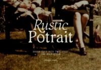 Rustic Portrait Font - Featured Image