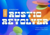 Rustic Revolver Font - Featured Image