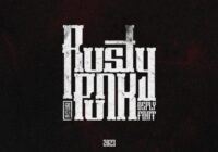 Rusty Punk Font - Featured Image