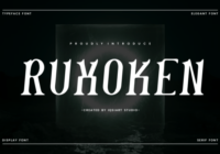 Ruxoken Font - Featured Image