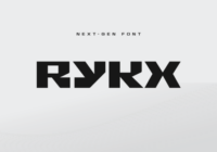 Rykx Font - Featured Image