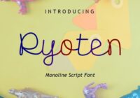 Ryoten Font - Featured Image