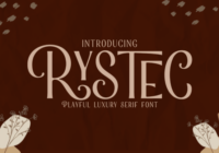Rystec Font - Featured Image