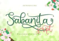 Sabanita Font - Featured Image