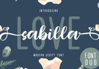 Sabilla Font - Featured Image