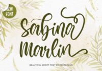 Sabina Marlin Font - Featured Image