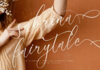 Sabrina Fairytale Font - Featured Image