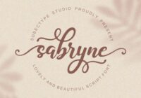 Sabryne Font - Featured Image