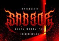 Sabsor Font - Featured Image