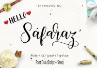 Safaraz Font - Featured Image