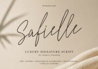 Safielle Font - Featured Image