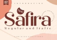 Safira Font - Featured Image
