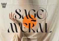 Sage Averal Font - Featured Image