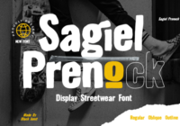Sagiel Prenock Font - Featured Image
