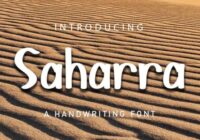 Saharra Font - Featured Image