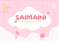 Saimaini Font - Featured Image