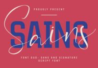 Sains Font - Featured Image