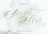 Saint Flow Font - Featured Image