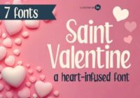 Saint Valentines Font - Featured Image
