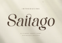 Saitago Font - Featured Image