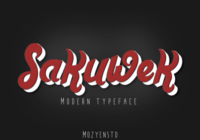 Sakuwek Font - Featured Image