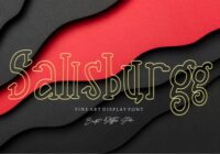 Sallsburgg Font - Featured Image