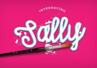 Sally Script Font - Featured Image