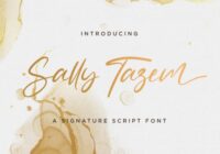 Sally Tazem Font - Featured Image