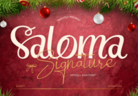 Saloma Signature Font - Featured Image