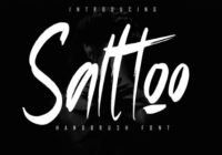 Salttoo Font - Featured Image