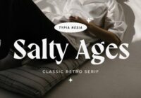 Salty Ages Font - Featured Image