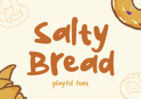 Salty Bread Font - Featured Image