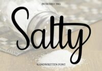 Salty Font - Featured Image