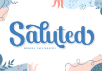 Saluted Font - Featured Image