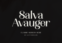 Salva Avauger Font - Featured Image