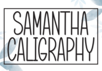 Samantha Caligraphy Font - Featured Image