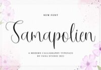 Samapolien Font - Featured Image