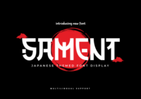 Sament Font - Featured Image