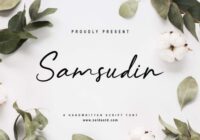 Samsudin Font - Featured Image