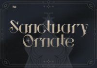 Sanctuary Ornate Font - Featured Image