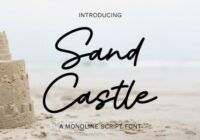 Sand Castle Font - Featured Image